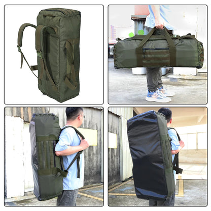 Tactical 80L Large Capacity Backpack Hunting Gear Training Sports Fitness Travelling Handbag Mobile Shoulder Bag
