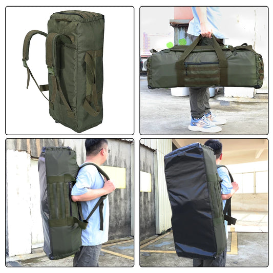Tactical 80L Large Capacity Backpack Hunting Gear Training Sports Fitness Travelling Handbag Mobile Shoulder Bag
