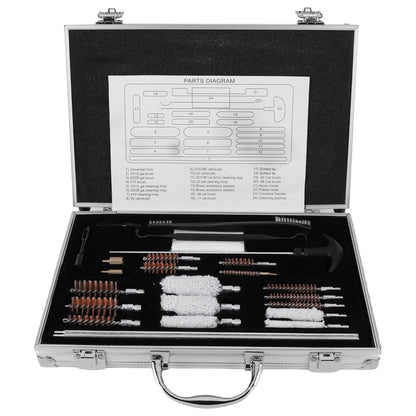 Gun Barrel Brush Box Set Gun Brush Pipe Cleaning Tools Kit Barrel Brush Tool for  Pistol Handgun Shotgun Cleaning Kit Tool