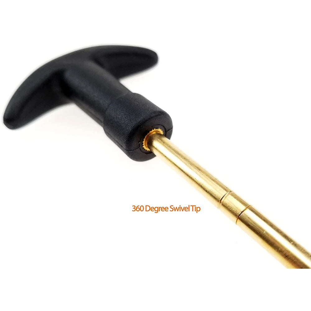 16Pcs/set Tactical Cleaning Kit Universal Brass Cleaning Tool Rod for .22/9mm/.40/357 Caliber Cleaning Kit