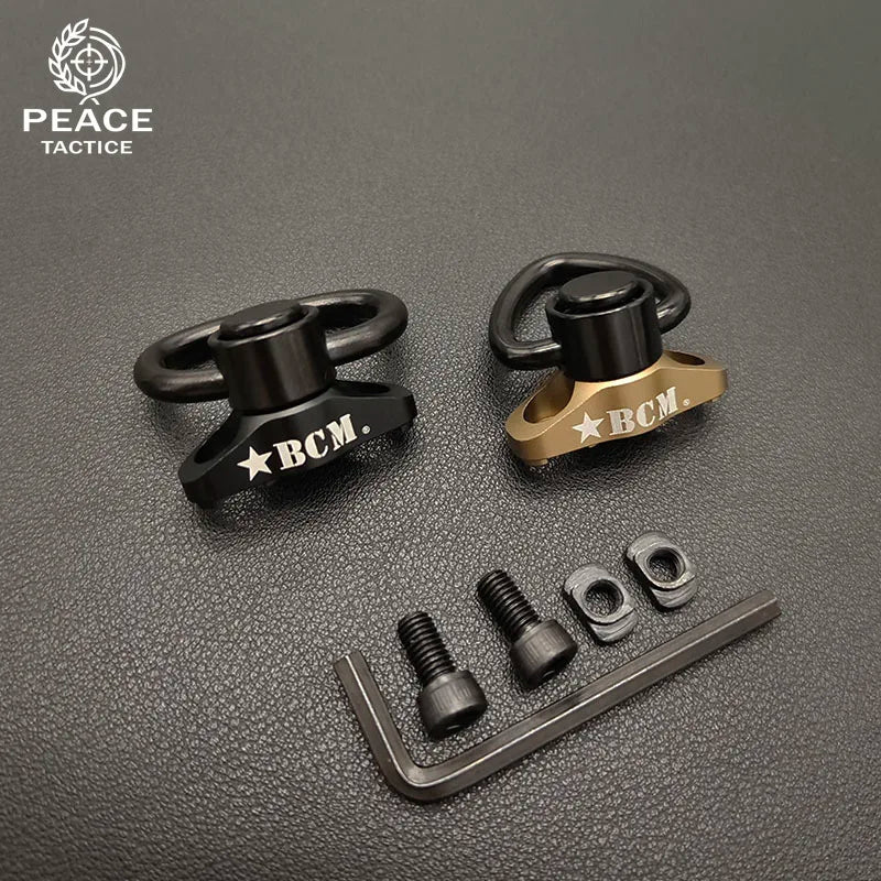 Tactical ml OK Metal QD Sling Rotating Stand Air Gun Shoulder Strap Rotating Base Tactical Outdoor Hunting Accessories