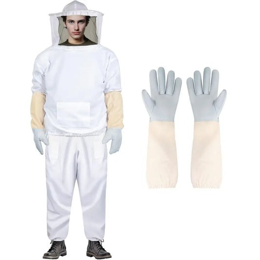 Suits Bee keeper Suit for Men Women Sting Proof Beekeeper with Glove ampVentilated Hood Bee Keeping Starter kit amp Beekeeping S