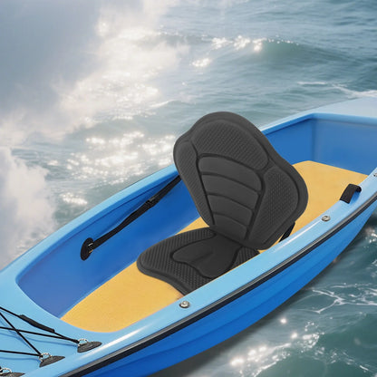 Kayak Seat Adjustable for Kayaks Canoes Paddleboards Thickened Cushion with Metal Buckles and High Density Sponge Filling