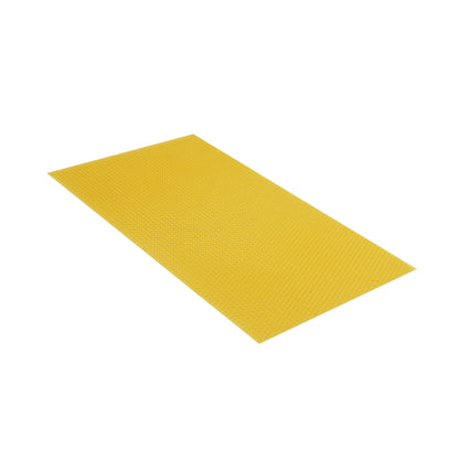 30-Pack Natural Beeswax Hive Foundations Beekeeper's Starter Kit 7.68x16.34" Beekeeping Sheets for Increased Honey Production