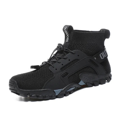 Hiking Shoes for Man Outdoor Comfortable Breathable Mesh High Top Boots