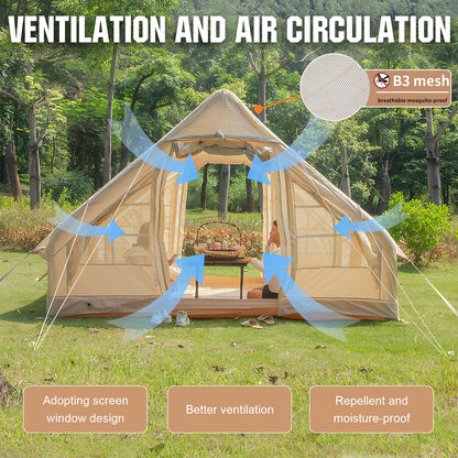 4-6 Person House Instant Camping Tent