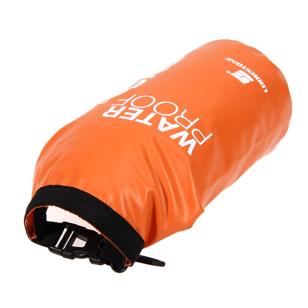 2L Waterproof Dry Bag Floating Storage Bag Keeps Gear Dry Roll Top Sack Lightweight Small Dry Bag for Kayaking Boating Rafting