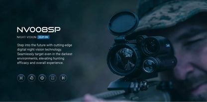 PARD NV008SP-LRF 850nm 70mm Night Vision Scope 2688*1520 CMOS Sensor IP67 weatherproof rating 1000m For Outdoor Hunting Camera
