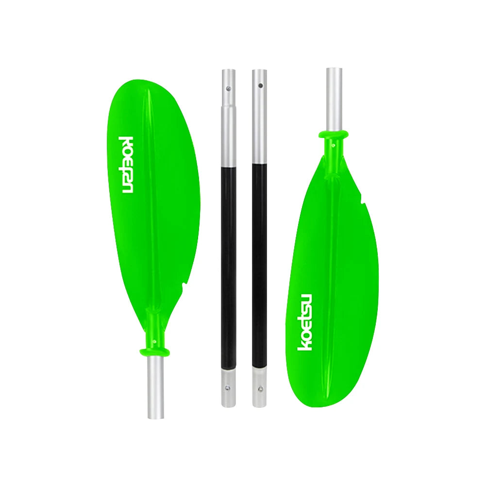4-Piece Two Way Paddle Adjustable Floating Kayak Paddle Aluminium Alloy Stand Up Paddleboard Paddles for Canoe Kayaking