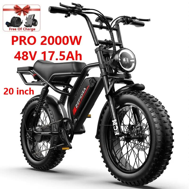 New 2000w Men\'s Electric Mountain Bike,20 26 Inch 30-50mph 30-60mile 48v,for Electric Bicycle