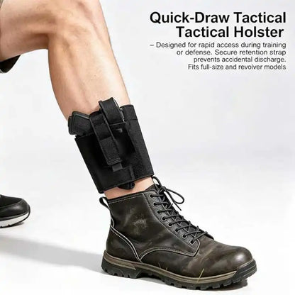 Ankle Holster Concealed Carry Gun Holster Ambidextrous Tactical Leg Holster with Spare Pocket for Subcompact Pistol