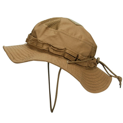 1pc/5pcs Camo Boonie Hat Sunscreen Breathable Bucket Hat Men's Outdoor Hiking Hunting Fishing Windproof Fisherman's Hat