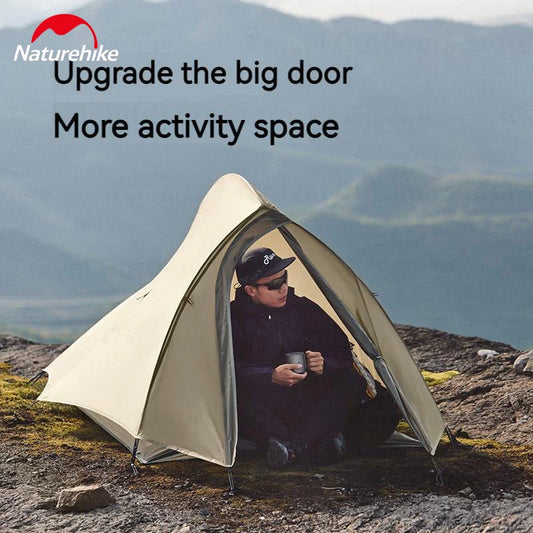 Naturehike Cloud Up Pro Trekking Tent 20D Nylon 1/2 People Tent Ultralight Portable Outdoor Travel Camping Tent With Floor Mat