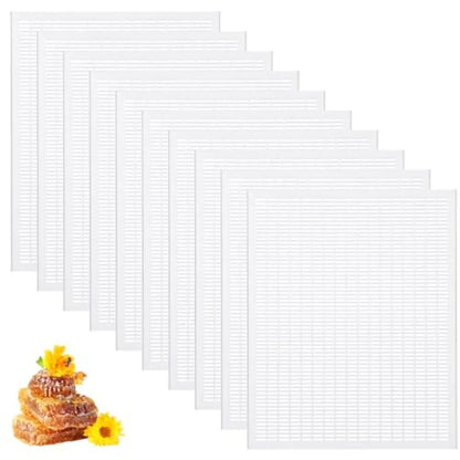 Rtteri Pcs Plastic Queen Excluder Queen Bee Excluder for Bee Hive Beekeeping Separating Queen Bees from Honey Beekeepers Lookin