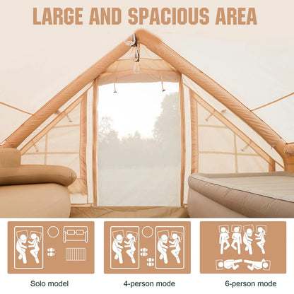 4-6 Person House Instant Camping Tent