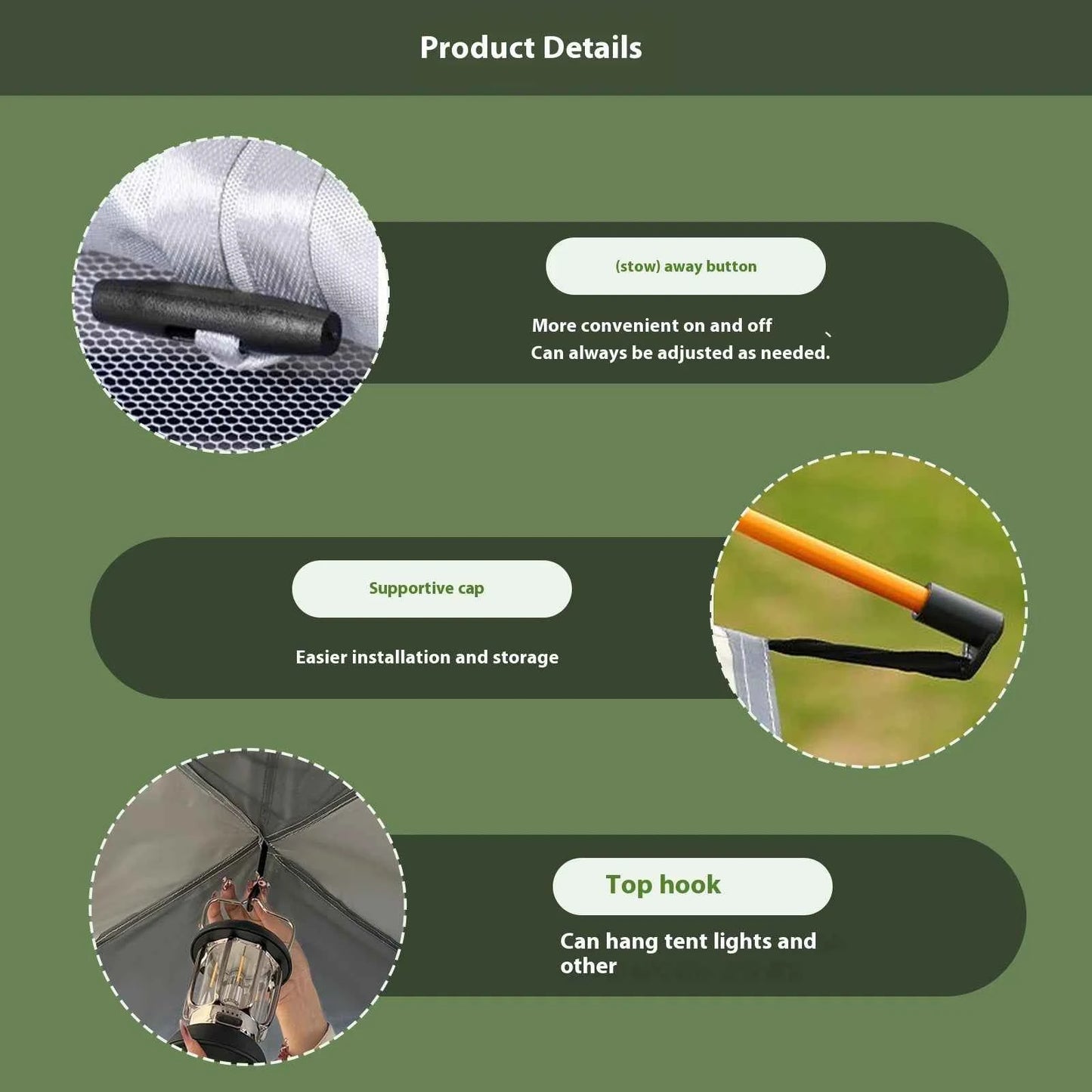 Small Silver Compact Auto-Tent - Quick 60-Second Setup Sunshade for 3-4 People, All-Weather & Portable