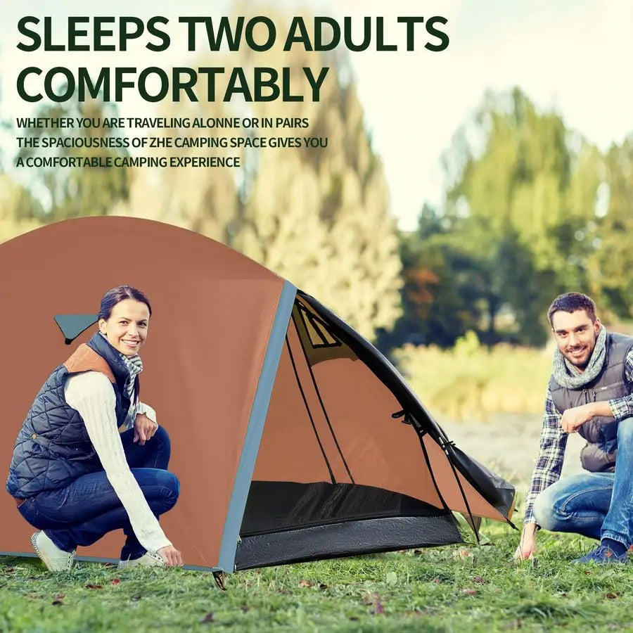 Tents for Camping Easy Set Up Tent, Waterproof, Light Weight Tent for One or Two Person Hiking Travling