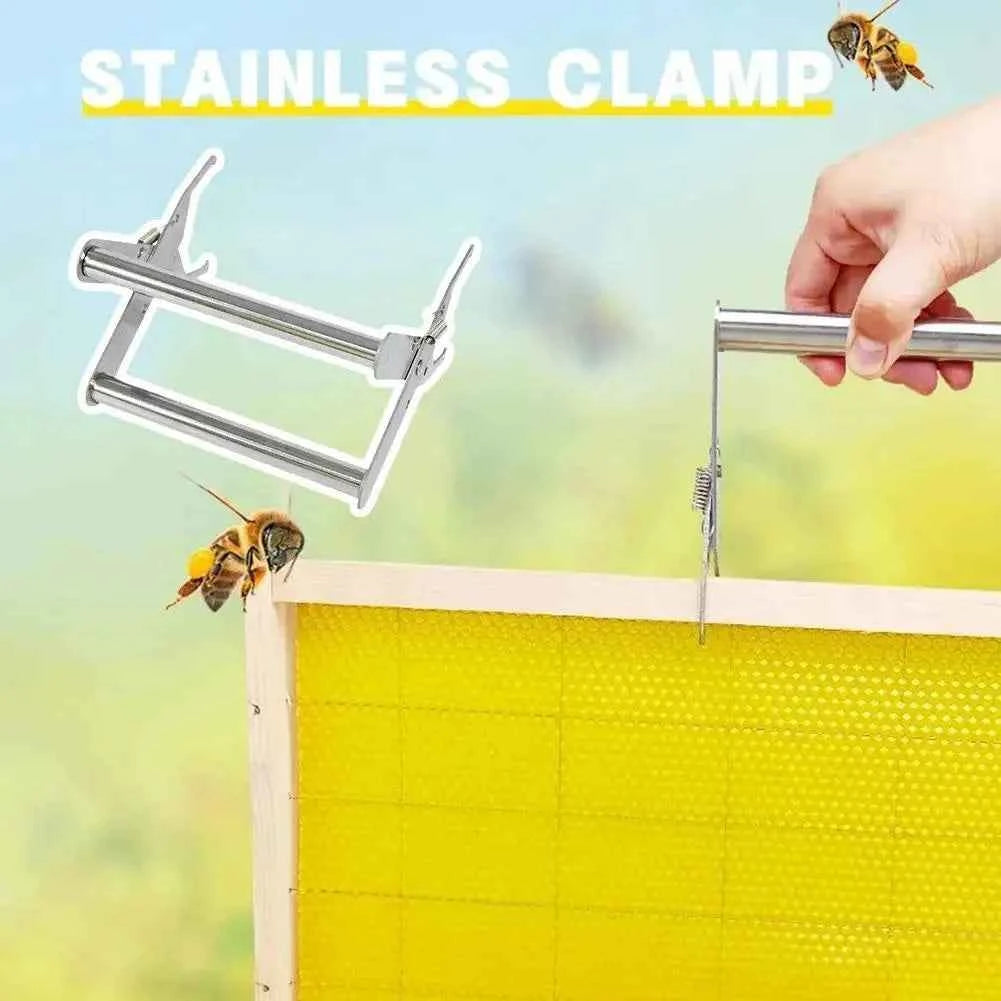 New Bee Hive Frame Holder Capture Frame Grip Beehive Clip Clamp Grasp Beekeeping Accessories Increase Honey Bee Tool