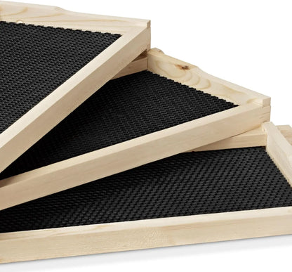 10 Frame Langstroth Beehive Kit with Deep Frames and Foundations for Beekeeping