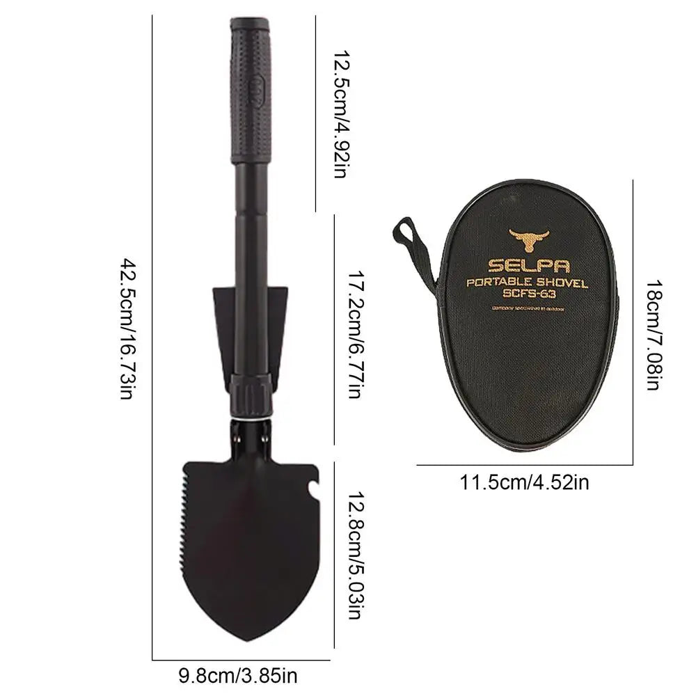 Folding Survival Shovel Mini Lightweight