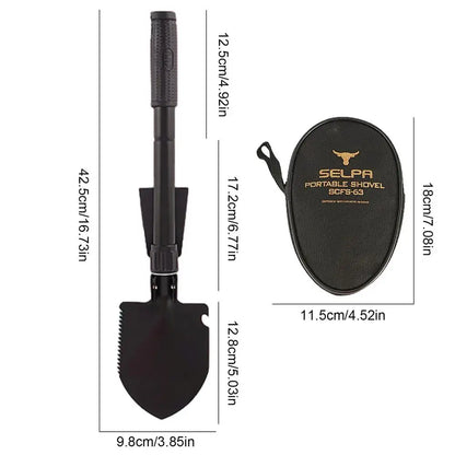 Folding Survival Shovel Mini Lightweight
