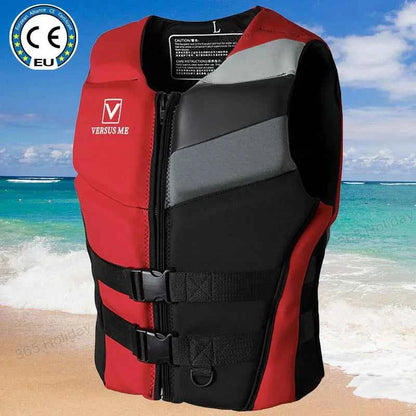 Aldult Life Jacket Water Sports Skiing Neoprene Life Jacket Drifting Surfing Motorboat Jet Ski VEST Boating Kayak Life Jackets