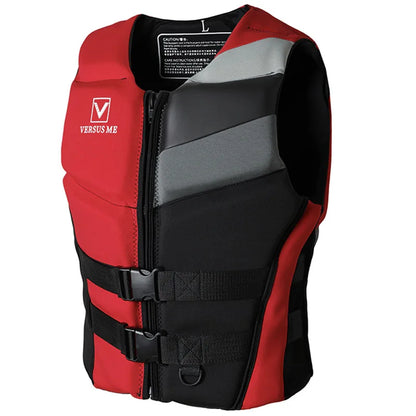 Aldult Life Jacket Water Sports Skiing Neoprene Life Jacket Drifting Surfing Motorboat Jet Ski VEST Boating Kayak Life Jackets