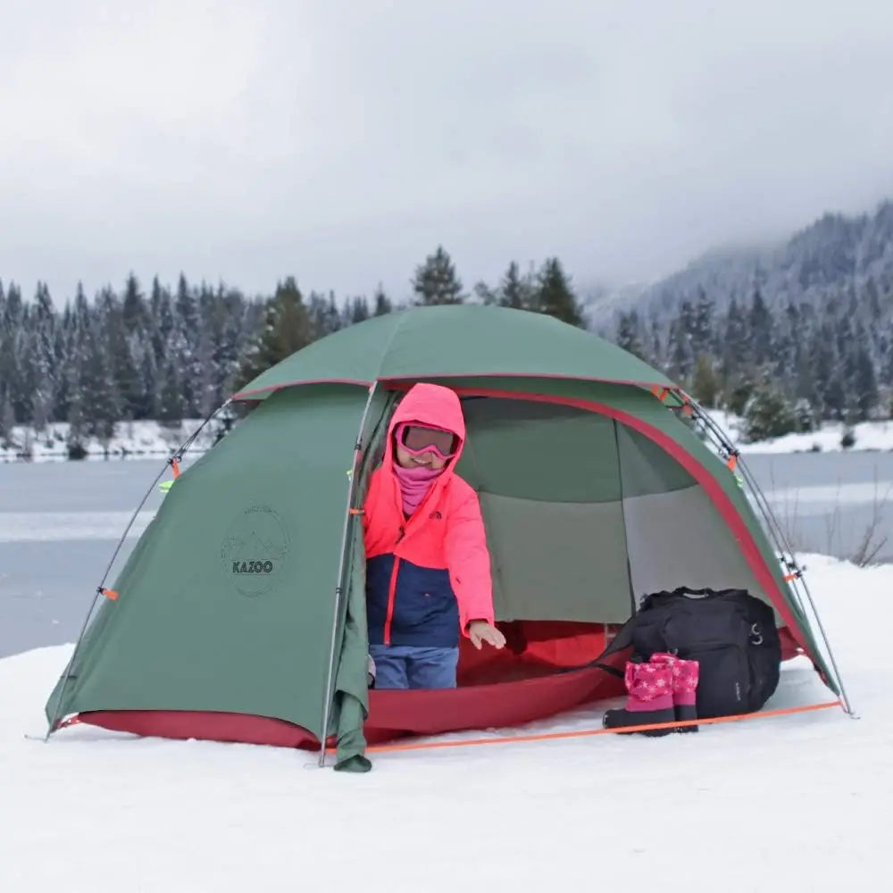 Waterproof Ultralight 1-2 Person Camping Tent with Aluminum Frame Double Layer for Hiking Backpacking