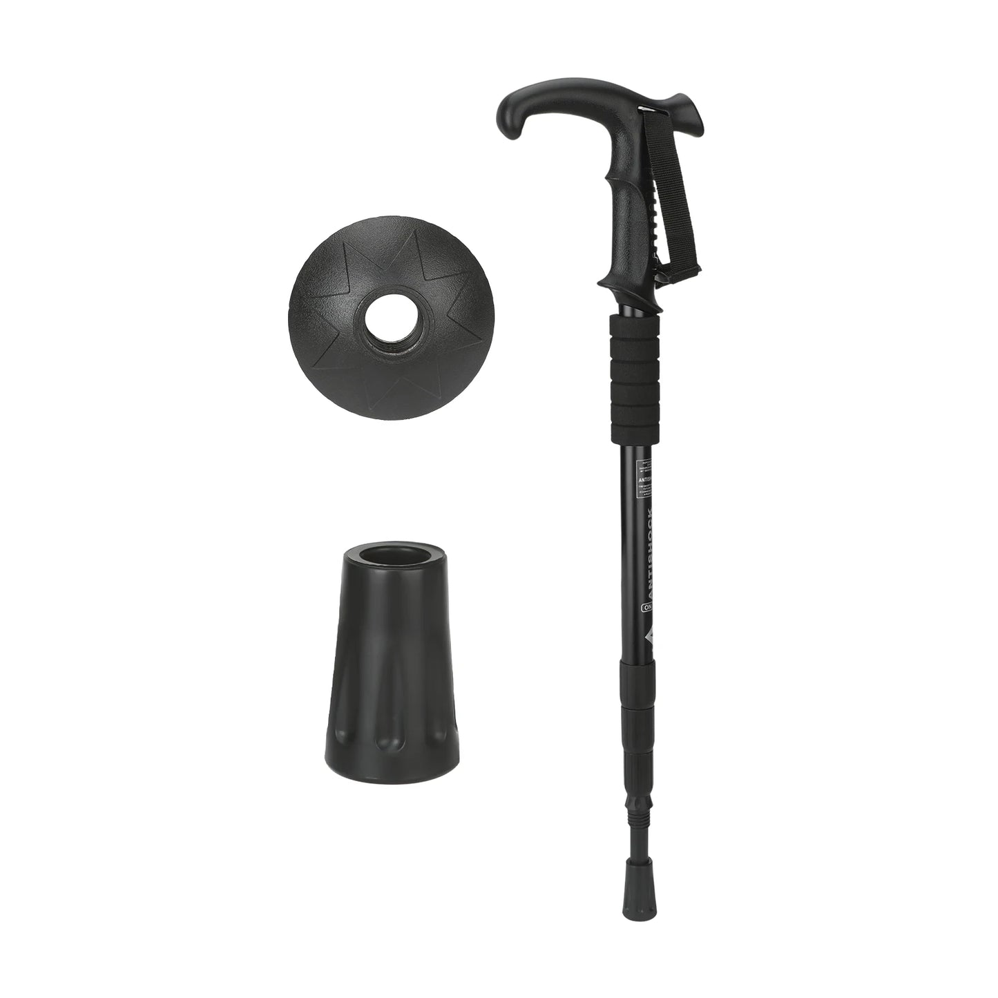 54-110cm Hiking Sticks Walking Stick Trekking Poles Mountaineering Telescopic Walking Stick for Particularly Steep Climb