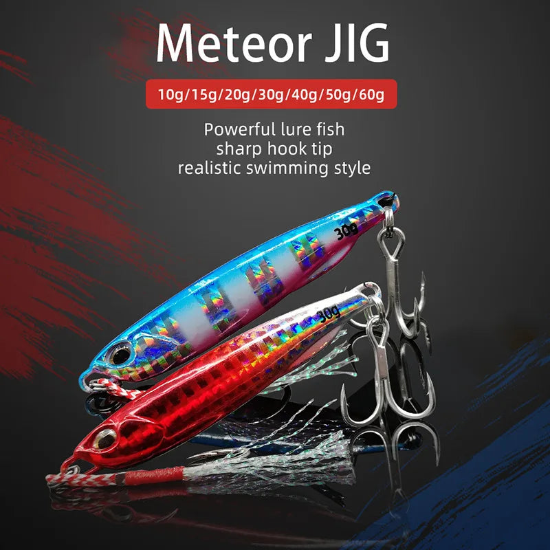 10/15/20/30/40/50g  Fishing Lure Artificial Bait Tackle