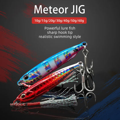 10/15/20/30/40/50g  Fishing Lure Artificial Bait Tackle