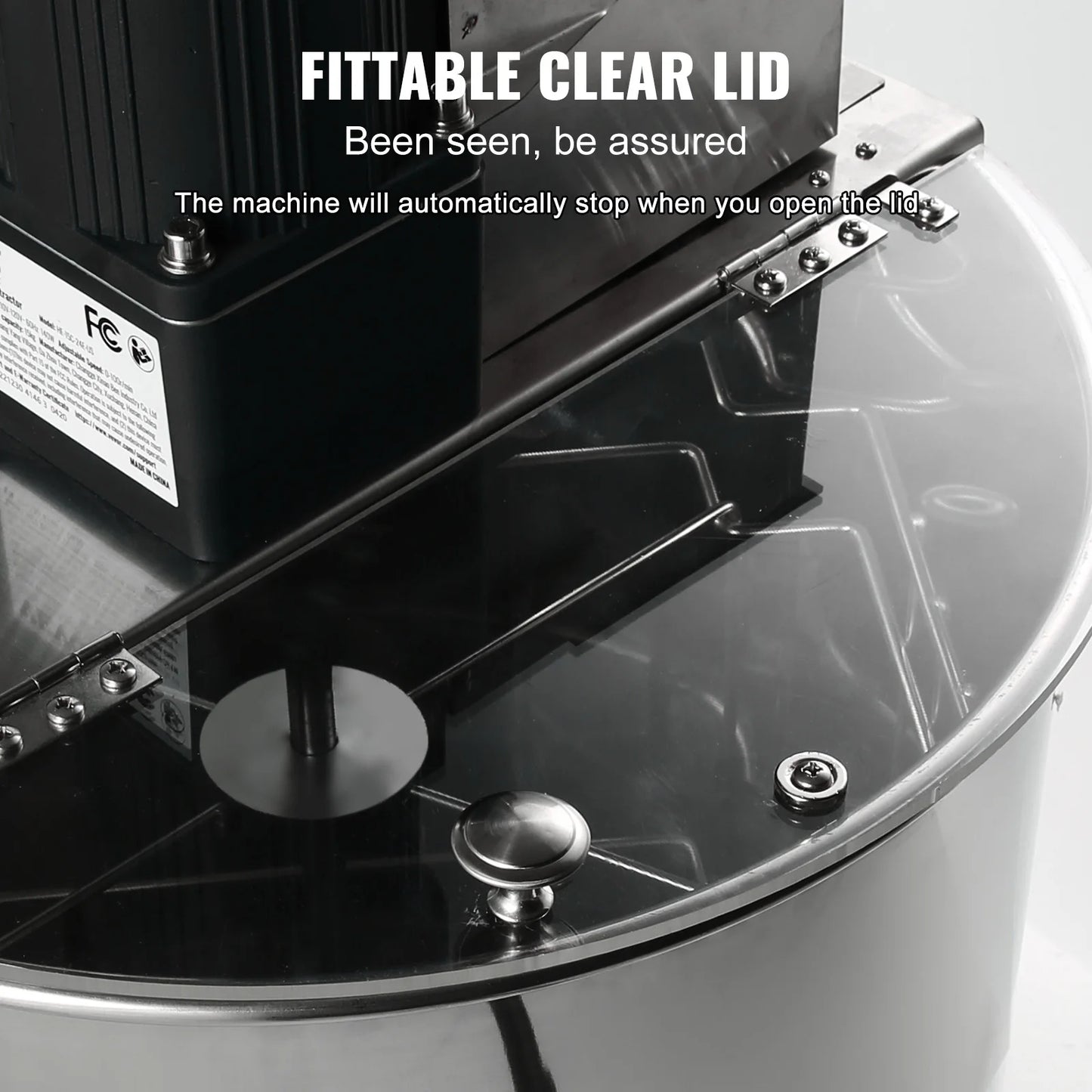 SucceBuy Honey Extractor 2 3 4 Frame Manual Electric Stainless Steel Honeycomb Spinner Crank Honey Centrifuge Beekeeping Equipment