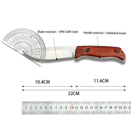 BM 15002 High-hardness Fixed Blade Durable D2 Steel Treatment Outdoor Camping Fishing Tools Jungle Adventure Survival Knife Gift