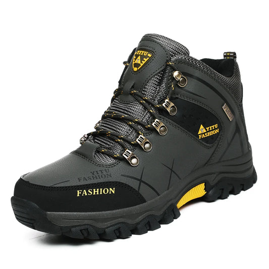 Waterproof Leather Sneakers Super Warm