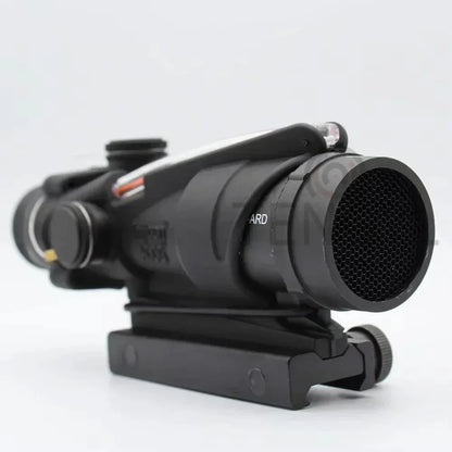 A OG 4x32 Hunting Fiber Illuminated Red Chevron Scope with Killflash and Embossed Logo Rifle Scope Ar 15