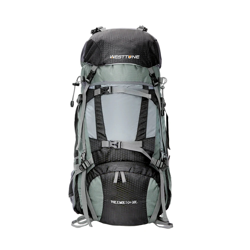 Explorer Internal Frame Backpack with Rain Cover Outdoor Backpack for Hiking Camping Backpacking Travel