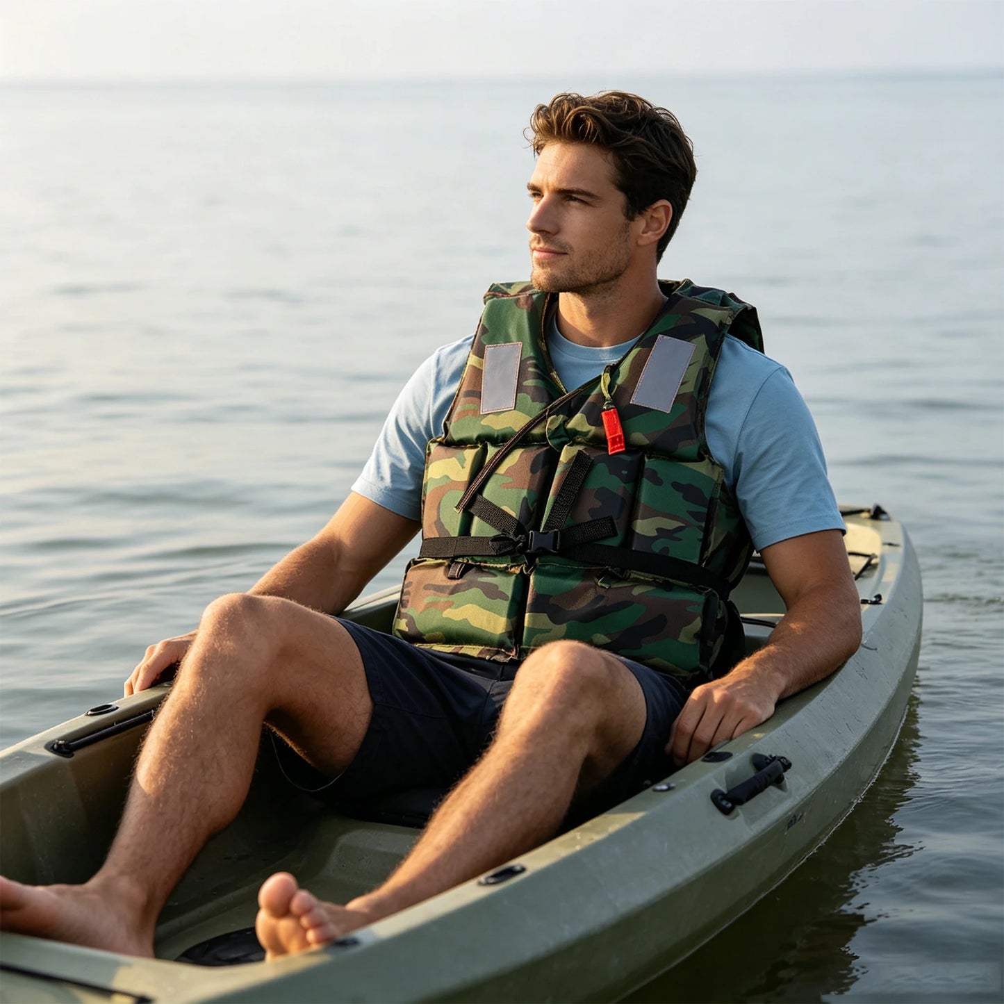 Fishing Swimming Life Vest Buoyancy Aid Polyester Floating Foam Snorkel Vest for Boating Fishing Kayaking SUP Paddleboarding