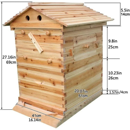 Best seller Bee Hive, Beehive with 7pcs Auto Super Frames, (No Brood Frames)