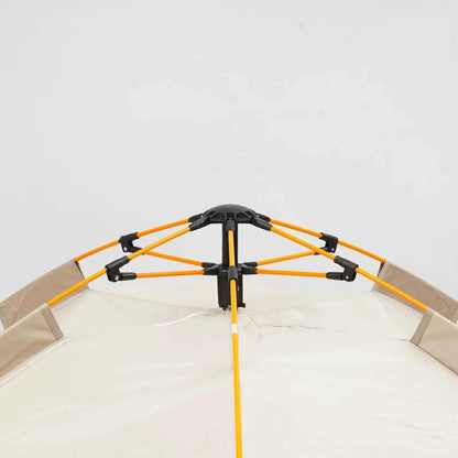2-3 Person Automatic Pop Up Tent Instant Spring Quick Setup Waterproof Oxford Cloth UPF 50 Sun Protection Breathable Mesh Window Wind Ropes Ground Nails Compact Fold Portable Outdoor Shelter For Backyard Festival Beach Campin