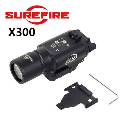 SureFire X300 X300U X300U-A Ultra Flashlight Metal Airsoft Ourdoor Light Hanging Hunting Flashlight