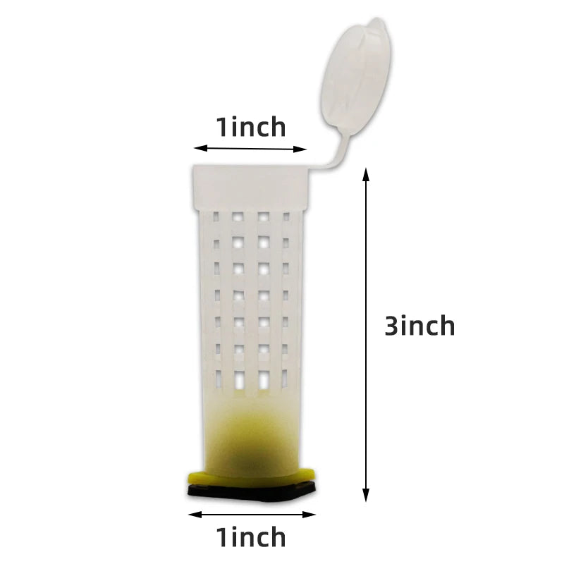 20pcs Beekeeping Tool Set Queen Bee Cage Cages King Queen Catcher Box Bee Cell Cups Complete Kit Bee Isolation Protection Tools