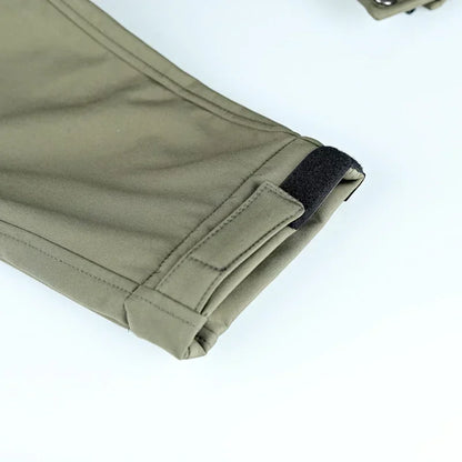 Tactical Sets Mens Thicken Outdoor Soft Shell Warm Fleece Jackets Waterproof Wear Resistant Multi Pocket Pants Hunting Clothes