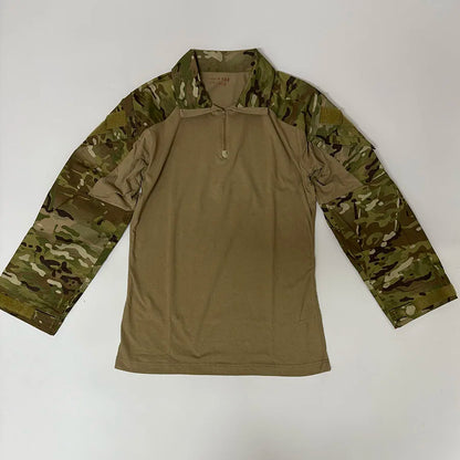 Outdoor Hunting Military Tactics G3 Training Suit, CP Style GEN3 Green Tiger Spot Combat Set, Tactical Top, Tactical Pants Men