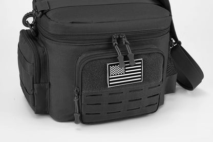 13L Tactical Thermal Cooler Bag Picnic Cooler Box Camping Lunch Bag Outdoor Heavy Duty Lunch Box Cooler Backpack Camping Storage