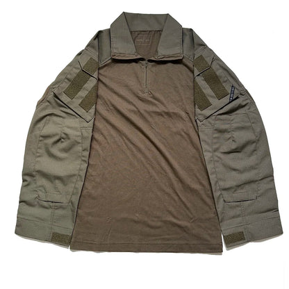 Outdoor Hunting Military Tactics G3 Training Suit, CP Style GEN3 Green Tiger Spot Combat Set, Tactical Top, Tactical Pants Men