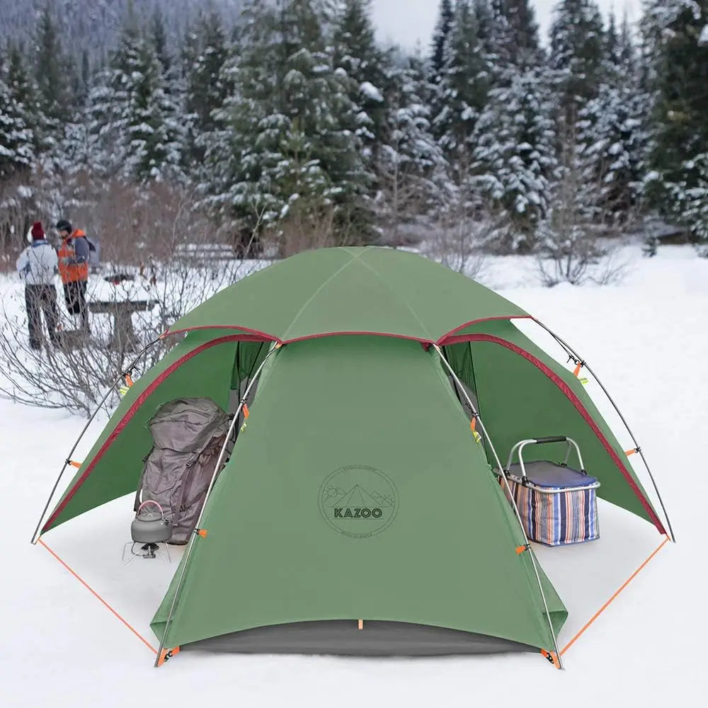 Waterproof Ultralight 1-2 Person Camping Tent with Aluminum Frame Double Layer for Hiking Backpacking