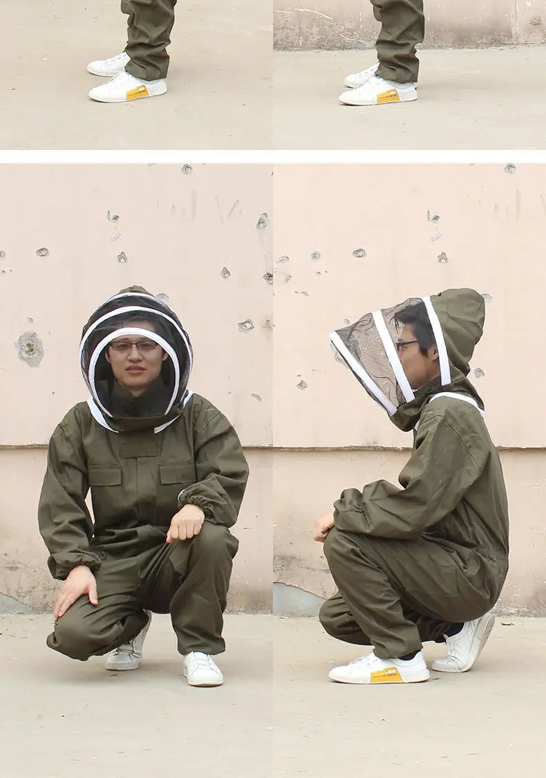 Full Set of One Piece Breathable Bee Keeping Clothes, Thickened  Protective Clothing,  Protective Clothing,  Keeping Sp
