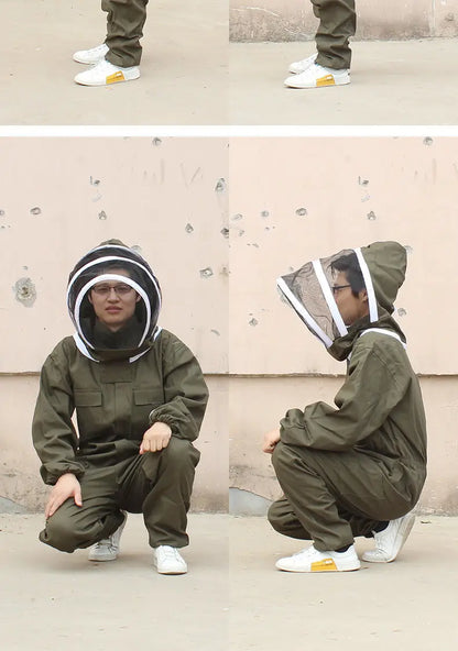 Full Set of One Piece Breathable Bee Keeping Clothes, Thickened  Protective Clothing,  Protective Clothing,  Keeping Sp