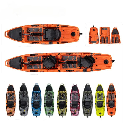 Kayak with Accessories 1 Person Single Boat Canoe Water Sports