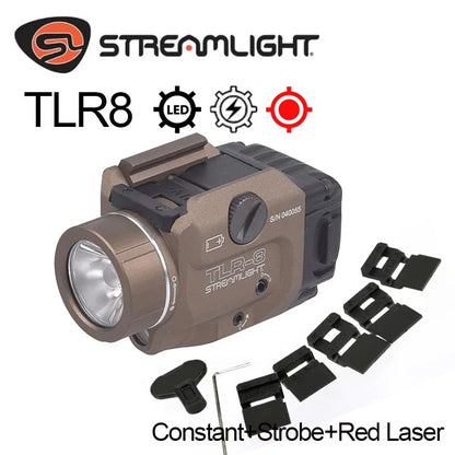 Streamlight TLR Strobe Weapons Scout Light TLR-1 HL TLR2 TLR6 TLR7 TLR 7X TLR8 Hunting Spotlight Gun Torch Airsoft Pistol  20mm